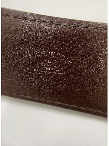 Gucci Vintage Leather Belt (view 2)