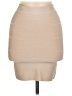 Bebe Solid Tan Casual Skirt Size M - photo 1
