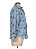 Assorted Brands Stars Blue Long Sleeve Blouse Size 12 - photo 4