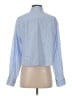 Jonathan Simkhai 100% Cotton Stripes Blue Long Sleeve Button-Down Shirt Size XS - photo 2