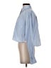 Jonathan Simkhai 100% Cotton Stripes Blue Long Sleeve Button-Down Shirt Size XS - photo 5