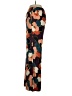 BCBGeneration 100% Rayon Floral Orange Casual Pants Size S - photo 5