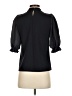 Saint + Sofia Black 3/4 Sleeve Blouse Size 2 - photo 2