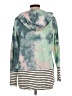 Lovely Melody Tie-dye Green Pullover Hoodie Size L - photo 2