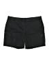 IZOD Solid Black Shorts Size 14 - photo 1