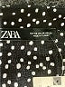 Zara Polka Dots Black Skort Size XS - photo 3