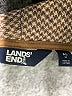Lands' End 100% Polyester Houndstooth Brown Coat Size 18 - photo 6