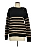 Knox Rose Stripes Black Pullover Sweater Size M - photo 1