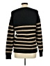 Knox Rose Stripes Black Pullover Sweater Size M - photo 2