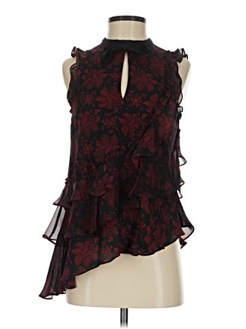 Cinq à Sept Sleeveless Silk Top (view 1)