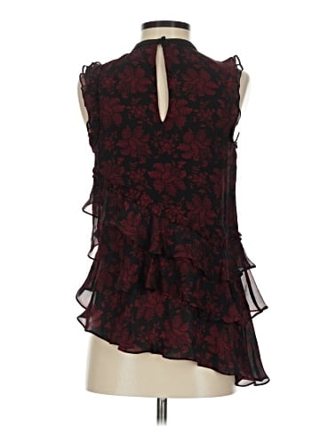 Cinq à Sept Sleeveless Silk Top (view 2)