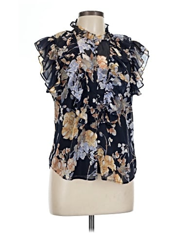 Lauren by Ralph Lauren Short Sleeve Blouse (view 1)