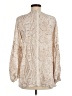 PilyQ 100% Rayon Ivory Long Sleeve Blouse Size Med - Lg - photo 2