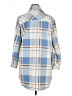 Thread & Supply 100% Polyester Plaid Blue Coat Size XL - photo 2
