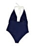 Forever 21 Color Block Blue One Piece Swimsuit Size 0X - photo 2
