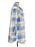 Thread & Supply 100% Polyester Plaid Blue Coat Size XL - photo 4
