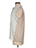 T Tahari 100% Polyester Ivory Sleeveless Blouse Size M - photo 5