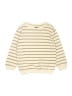 Volcom Stripes Ivory Pullover Sweater Size 6 - photo 1