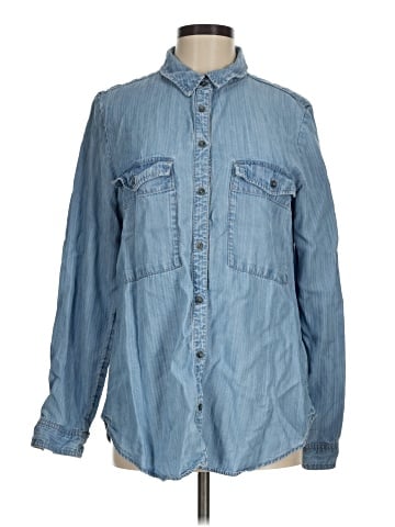 Pilcro by Anthropologie Long Sleeve Button-Down Shirt (view 1)