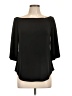 Veronica M. Black 3/4 Sleeve Blouse Size S - photo 1