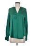 She + Sky Green Long Sleeve Blouse Size S - photo 1