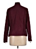 Chico's Solid Burgundy Jacket Size Lg (2) - photo 2