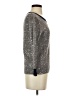 J.Crew Metallic Silver Pullover Sweater Size S - photo 4