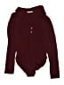 MANGOPOP Collection Burgundy Bodysuit Size M - photo 1