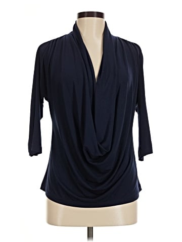 Beige by ECI 3/4 Sleeve Top (view 1)