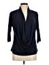 Beige by ECI Blue 3/4 Sleeve Top Size M - photo 1