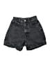 Zara Black Denim Shorts Size 0 - photo 1