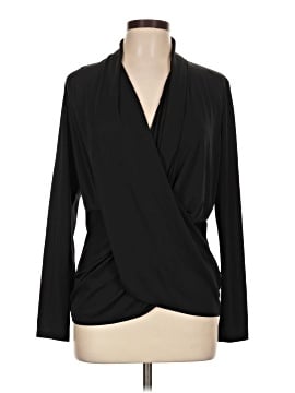 Nicole Miller Artelier Long Sleeve Polo (view 1)