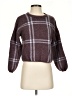 Z Supply Plaid Brown Pullover Sweater Size XS - photo 1