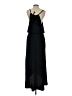 Athleta 100% Polyester Solid Black Casual Dress Size S - photo 2