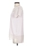 Vince Camuto Ivory Pink Short Sleeve Blouse Size XS - photo 5