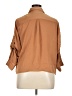 Ellen Tracy 100% Polyester Tan Long Sleeve Polo Size XL - photo 2