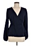 Shein 100% Polyester Blue Long Sleeve Blouse Size 8 - 10 - photo 1