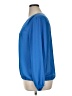 Chaus 100% Polyester Blue Long Sleeve Blouse Size XL - photo 5