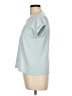 Max Studio Blue Short Sleeve T-Shirt Size L - photo 5