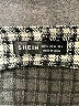 Shein 100% Polyester Houndstooth Gray Casual Dress Size 4 - photo 7