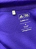Adidas 100% Polyester Purple Short Sleeve Top Size M - photo 7