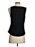 Hinge 100% Leather Black Sleeveless Top Size S - photo 2