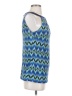 Etcetera Blue Sleeveless Blouse Size S - photo 4