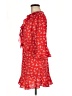 Boohoo 100% Polyester Red Casual Dress Size 8 - photo 5