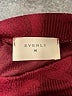 Everly Solid Burgundy Cocktail Dress Size 0X - photo 7