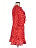 Boohoo 100% Polyester Red Casual Dress Size 8 - photo 4
