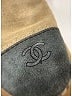 Chanel Color Block Gray Tan Suede Interlocking CC ankle boots Size EU 39 - photo 5