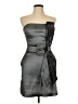 Twenty One Metallic Silver Cocktail Dress Size L - photo 1
