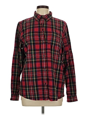 L.L.Bean Long Sleeve Button-Down Shirt (view 1)