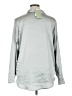 H&M Metallic Silver Long Sleeve Blouse Size XL - photo 2
